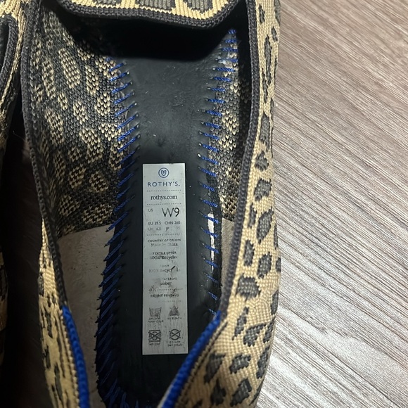 Rothy’s • The Loafer slip on Cheetah print spotted leopard retired discontinued - Picture 4 of 6